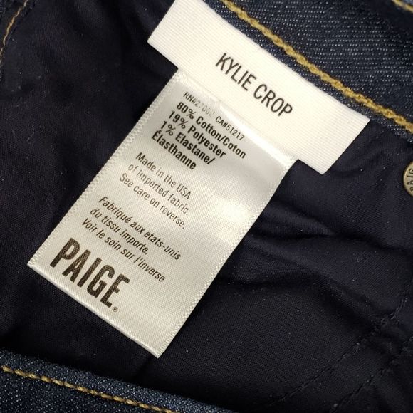 {Paige} Kylie Crop Jeans - Picture 7 of 7